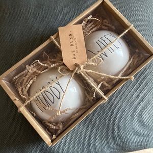 Rae Dunn Hubby & Wifey